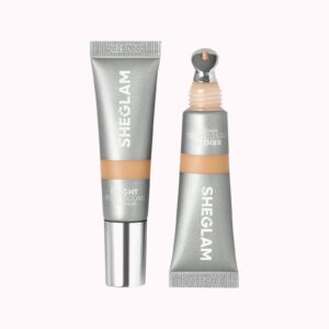 کانسیلر سرفلزی شیگلم Bright Eyes Cooling رنگ Warm Vanilla