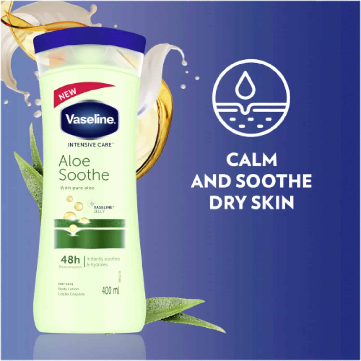 لوسیون بدن Aloe Soothe وازلین