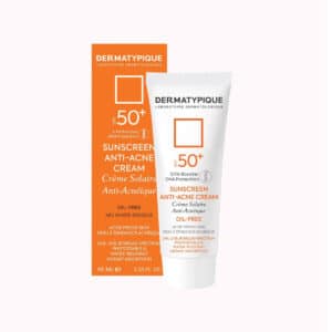 کرم ضد آفتاب ضد جوش درماتیپیک SPF50 مناسب پوست چرب