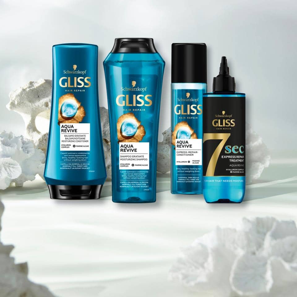 محصولات گلیس سری GLISS-AQUA-REVIVE