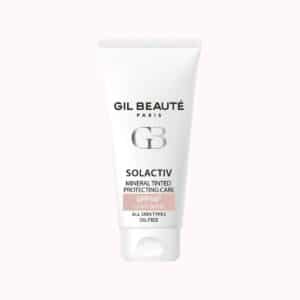 ضد آفتاب مینرال رنگی ژیل بوته SPF50 مدل سل اکتیو (بژ روشن و طبیعی)