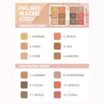 قیمت پالت کانتورینگ و هایلایتر و رژگونه شیگلم مدل All About That Face Vanilla Sculpt