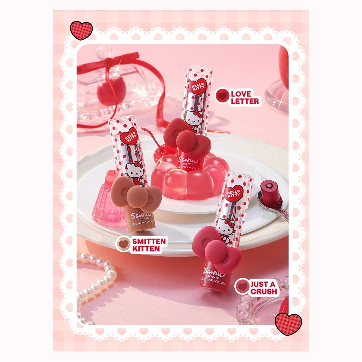 رژلب مرطوب کننده شیگلم سری Hello Kitty