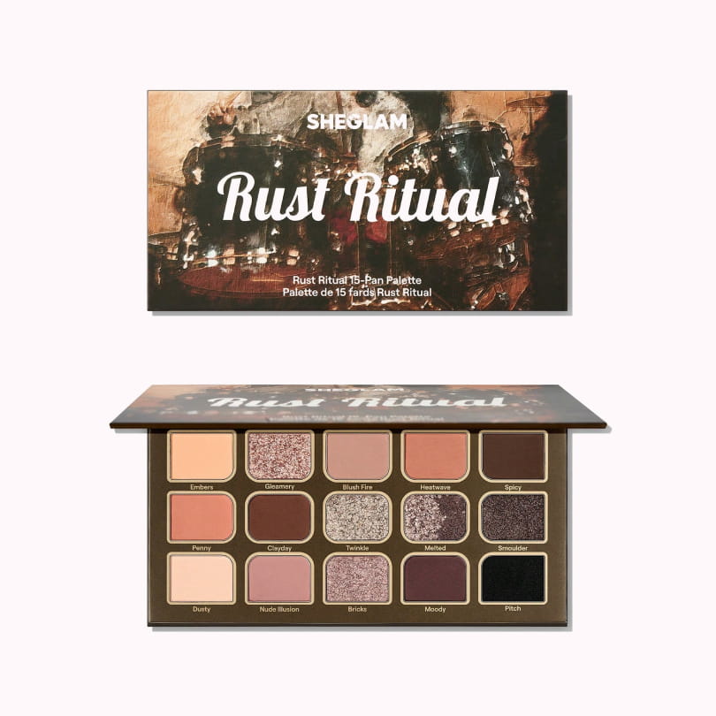 پالت سایه چشم 15 رنگ شیگلم Rust Ritual