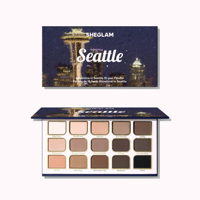 پالت سایه چشم 15 رنگ شیگلم Showtime in Seattle