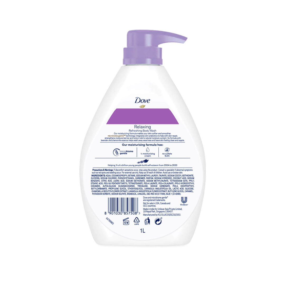 شامپو بدن داو مدل GO FRESH اسطوخودوس و بابونه