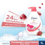 شامپو بدن داو مدل GO FRESH REVIVE عصاره انار