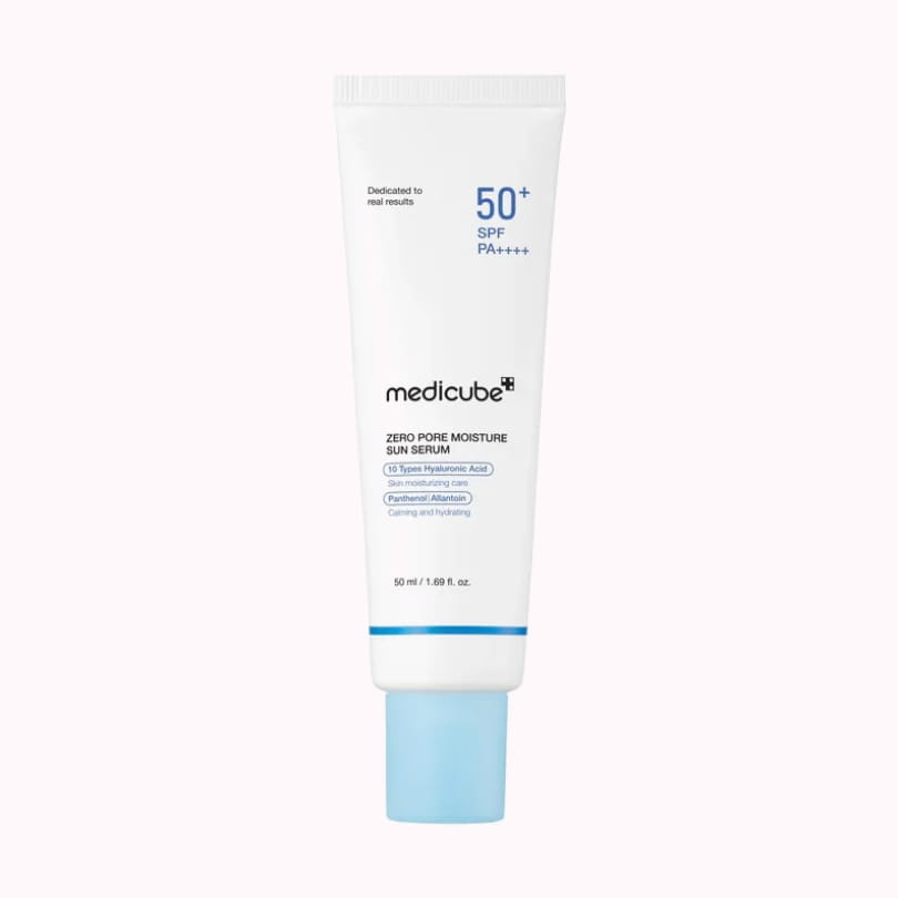 ضدآفتاب سرمی Zero Pore مدی‌کیوب SPF50+ با بافت سبک و آبرسان