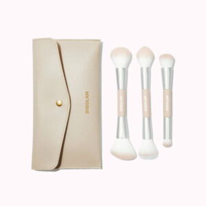 ست براش آرایش صورت شیگلم مدل Glam 101 Face Essentials همراه کیف