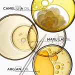 تصویری از روغن آرگان و روغن کاملیا و روغن marula به عنوان ترکیبات اصلی شامپو کراستاس Elixir Ultime اورجینال