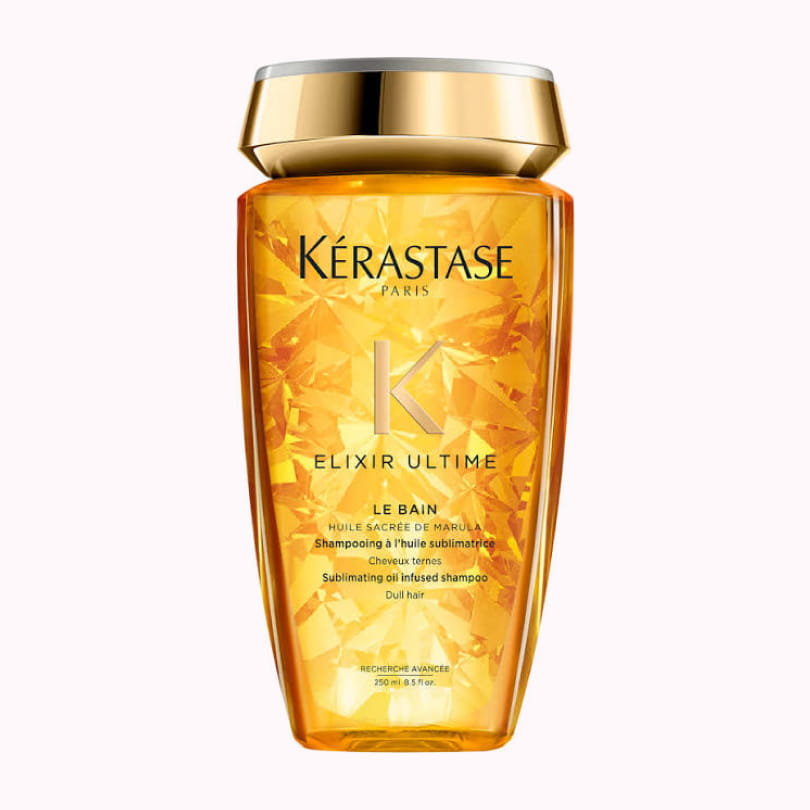 تصویری از ظاهر قوطی شامپو کراستاس Elixir Ultime اورجینال